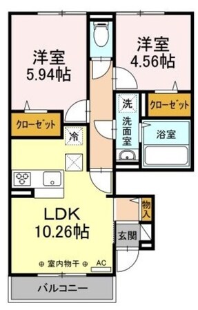 ラフィネの物件間取画像